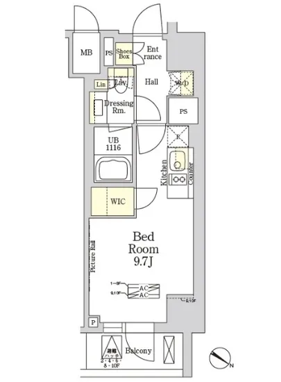 ザ・クラス南麻布 701