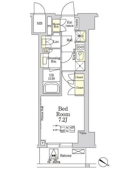 ザ・クラス南麻布 203