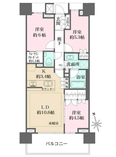 ザ・パークハウス浅草 403