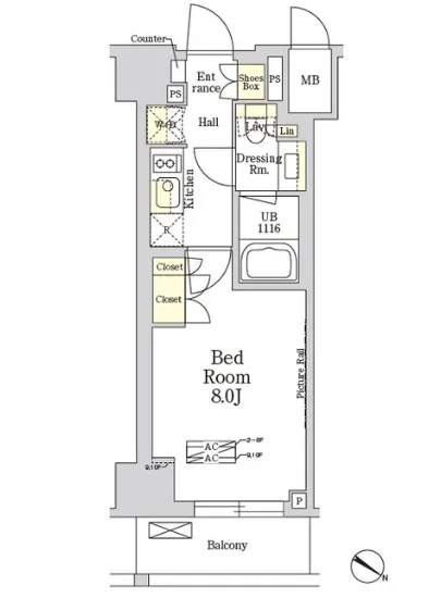 ザ・クラス南麻布 704