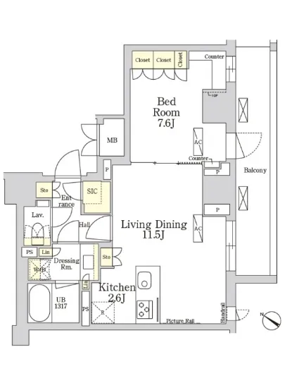 ザ・クラス南麻布 710
