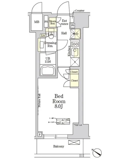 ザ・クラス南麻布 109