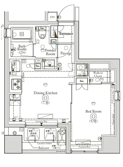 BPRレジデンス神田富山町 501