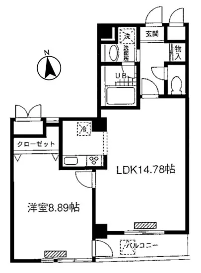 ブルーガーデン小石川 502