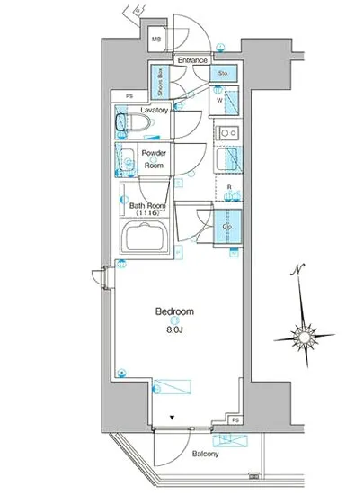 ルフォンプログレ東上野 201