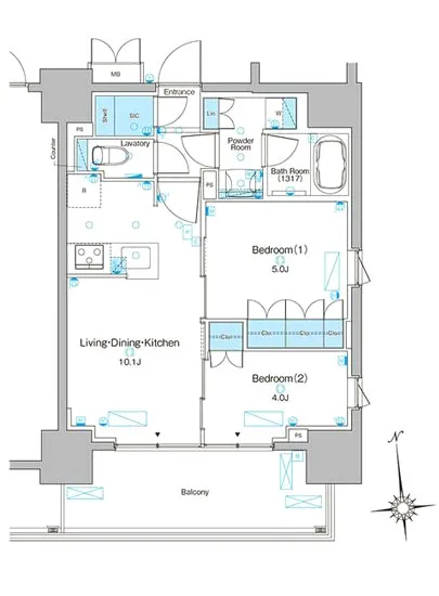 ルフォンプログレ東上野 702