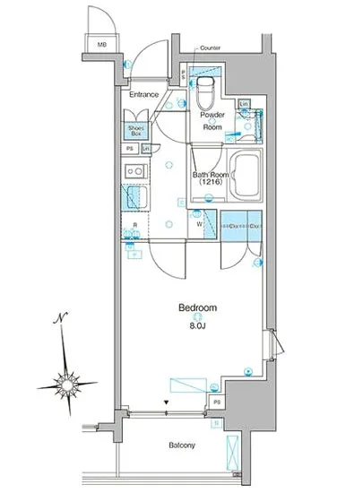 ルフォンプログレ東上野 303