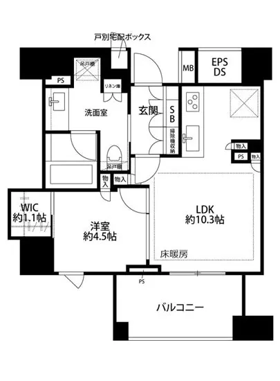 ザ・パークハウス目黒本町 202