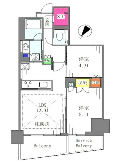 プラウド日本橋三越前 9F