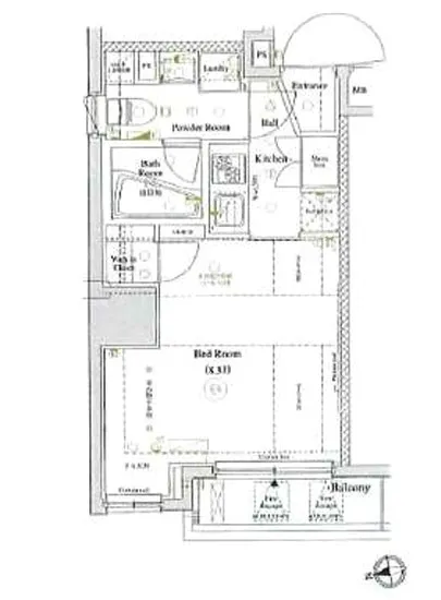 アクサス東新宿アジールコート 1405