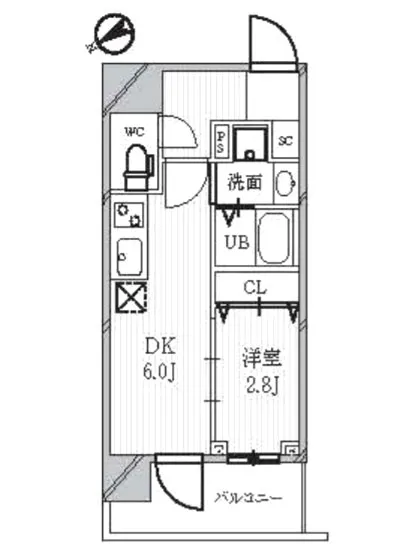 パークフラッツ蔵前 1101