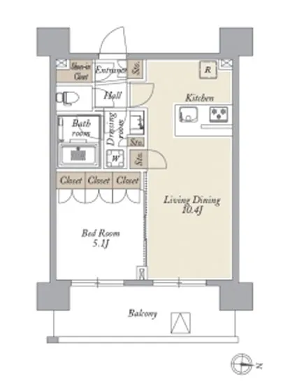 アジールコート両国北斎通 905