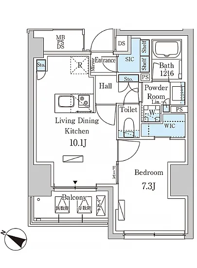パークアクシス赤坂山王 404