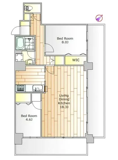 ヴィルヌーブタワー駒沢 14F