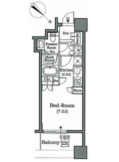 ホライズンプレイス赤坂 306