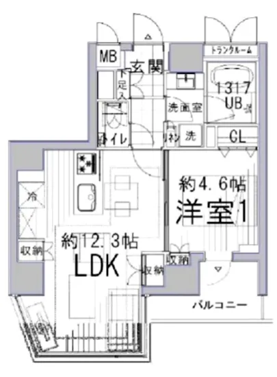 レックス勝どきプレミアレジデンス 504
