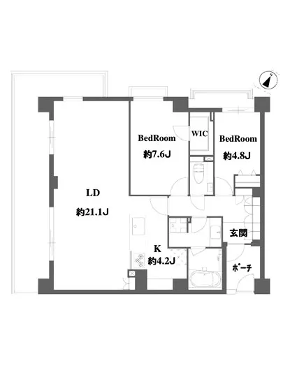 フェアロージュ南平台 2F