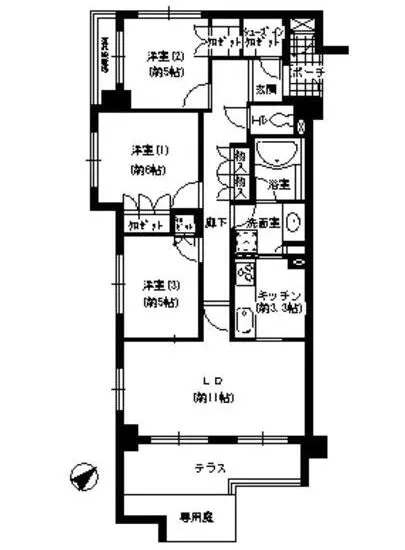 エスティメゾン巣鴨 201