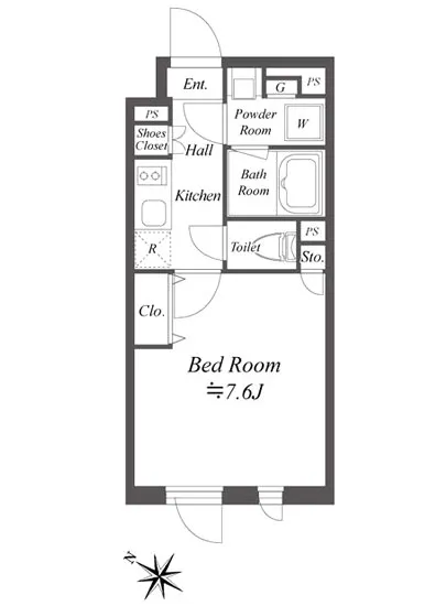 ストーリア文京大塚 404