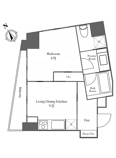ライオンズフォーシア白金高輪 901