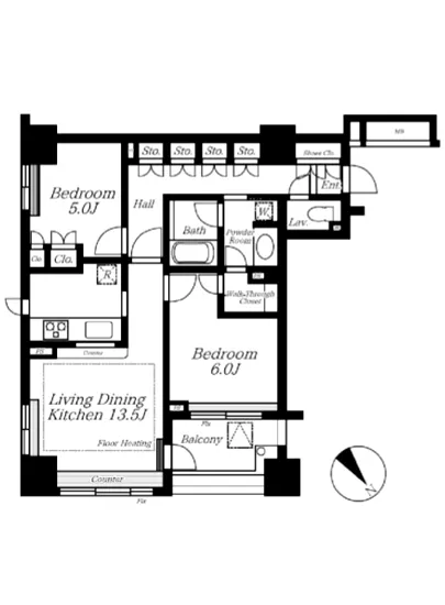ファミールアクアージュ 304