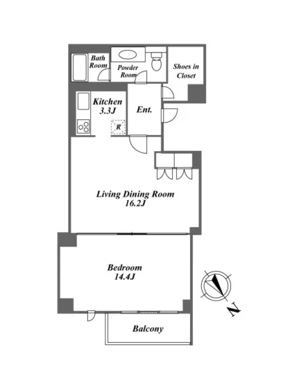 オパス有栖川テラス&レジデンス R-4F