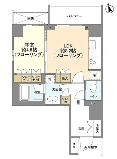 リビオレゾン新虎通り 8F