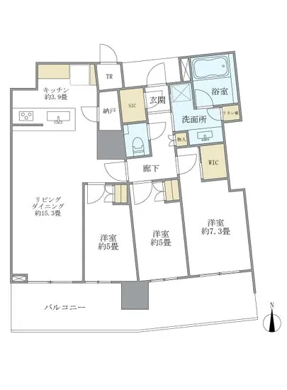 ブリリアタワー池袋 3806