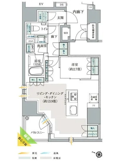 リビオ人形町日本橋浜町グリーンテラス 904