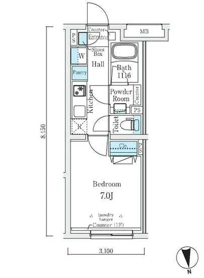 コスモグラシア中野南台 308