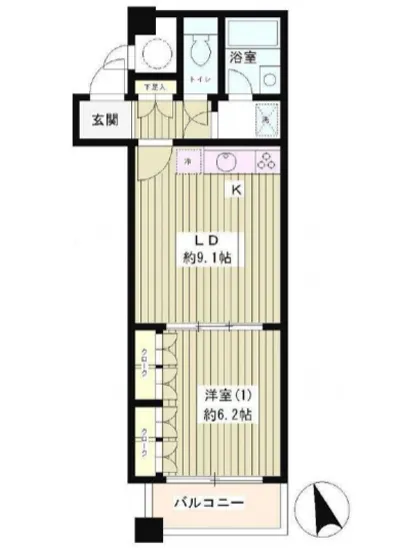 ニチレイ明石町レジデンス 1705