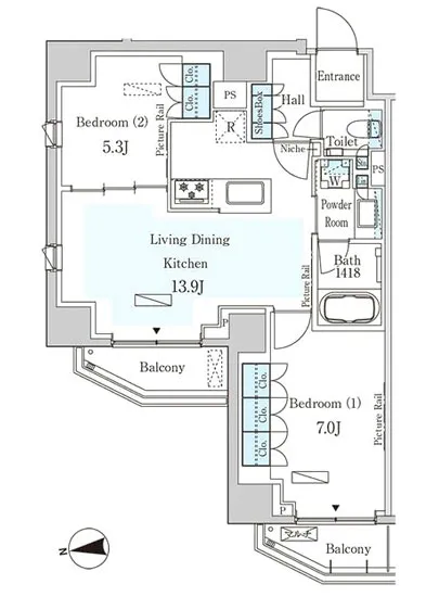 パークアクシス三番町 404