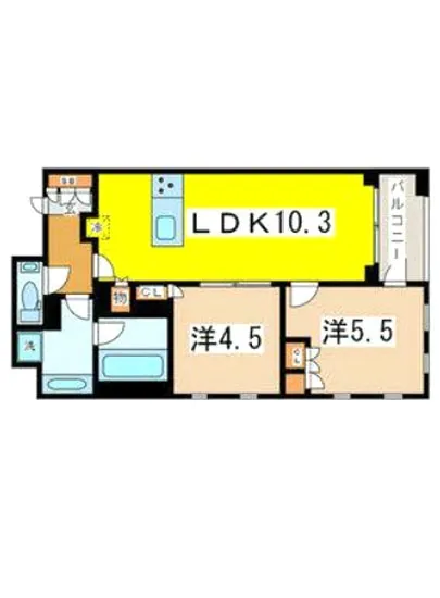 プレミスト東銀座築地エッジコート 9F