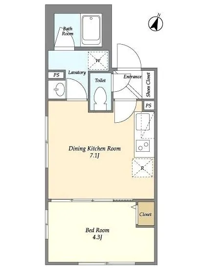 ウェルスクエアイズム戸越銀座 203