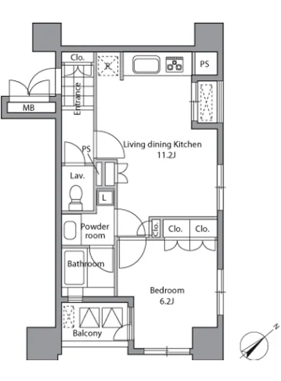 レジディア文京千石2 602