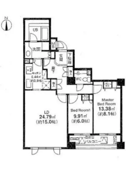 アパートメンツ東山 305