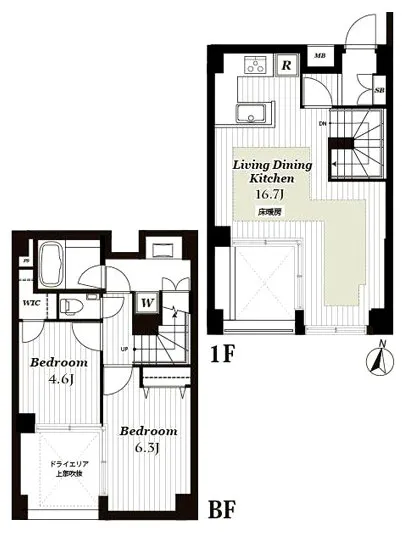 オープンレジデンス御殿山 1F
