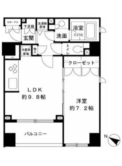 パークハウス渋谷山手 5F