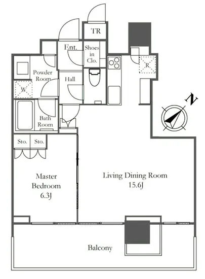 ザ・コート神宮外苑 4F