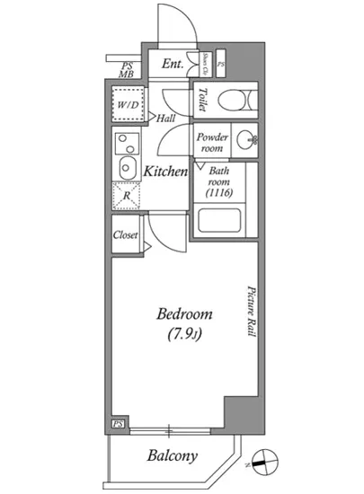 ルクレ上北沢ルネサンスコート 701