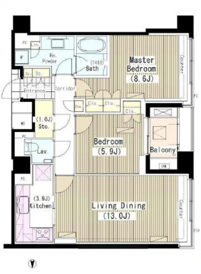 ランテンヌ四谷 502