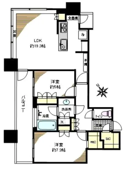 ル・サンク大崎シティタワー 18F