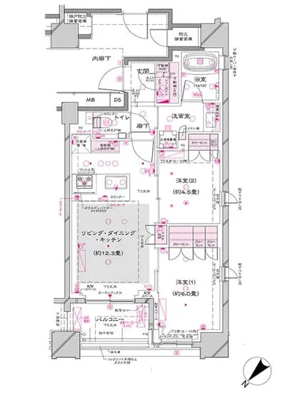 オーパスレジデンス銀座イースト 704