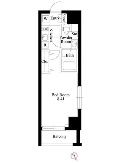 グランパセオ新大塚 203