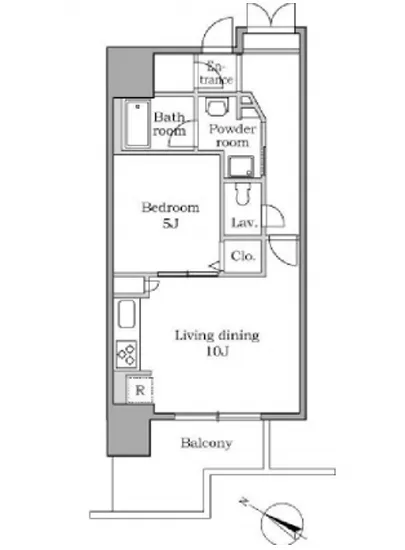 レジディア中延 804