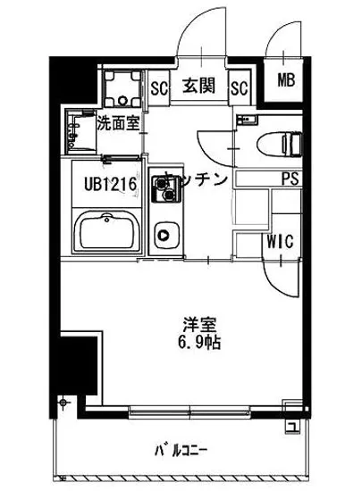 市ヶ谷仲之町ヒルズクレスト 404