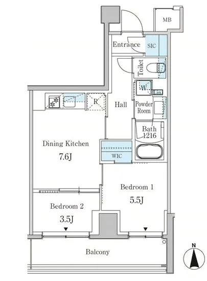 パークアクシス東蒲田 604
