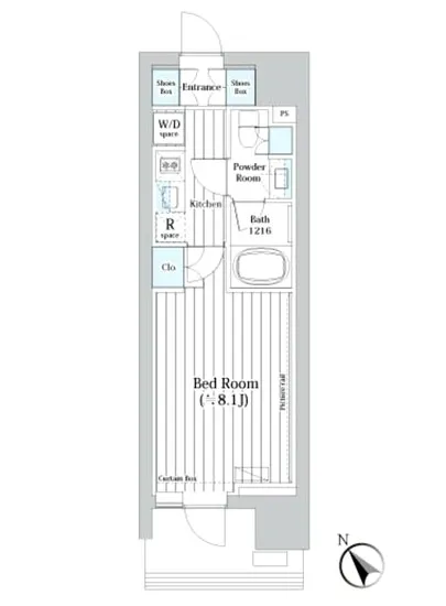 ライオンズフォーシア築地ステーション 702
