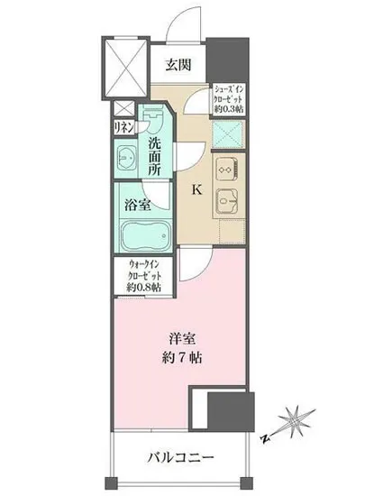 ザ・パークワンズ門前仲町 1105