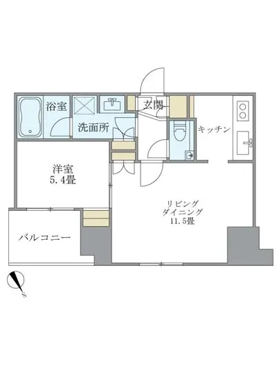 ワテラスタワーレジデンス 2201